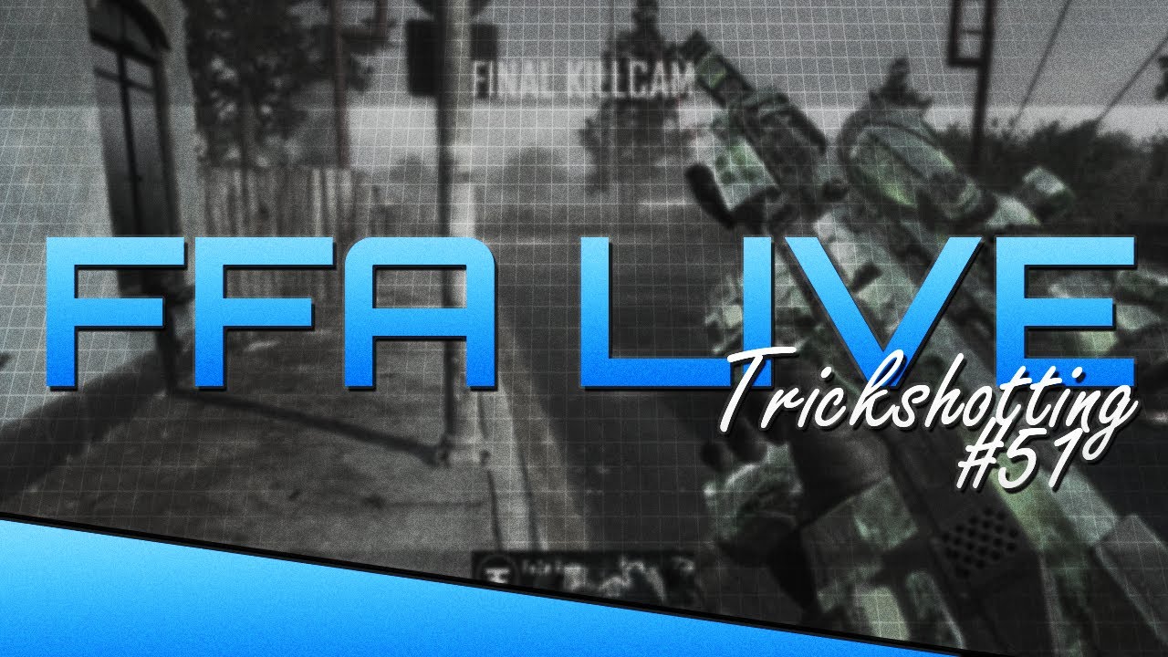 FaZe Rain - FFA TrickShotting LIVE - Episode 51