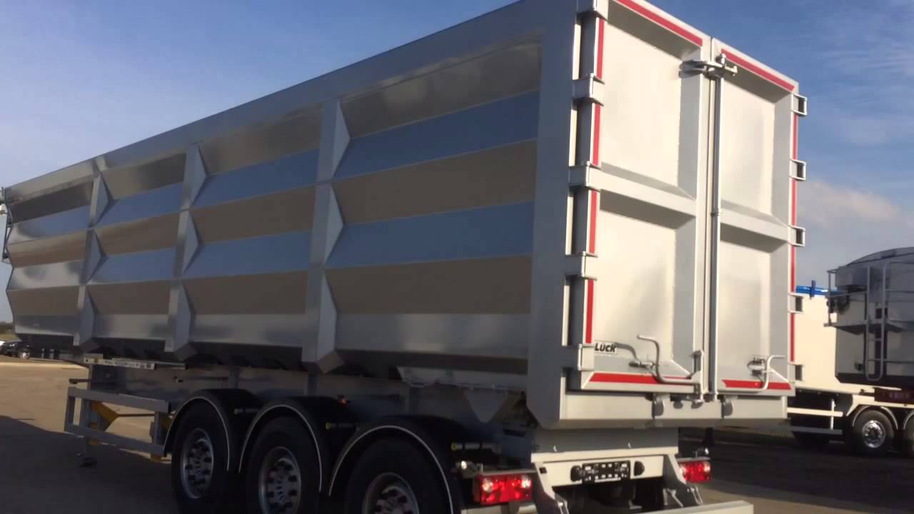 New 2015 Luck Hardox Steel Bodied Lightweight Tipper Trailer For Sale