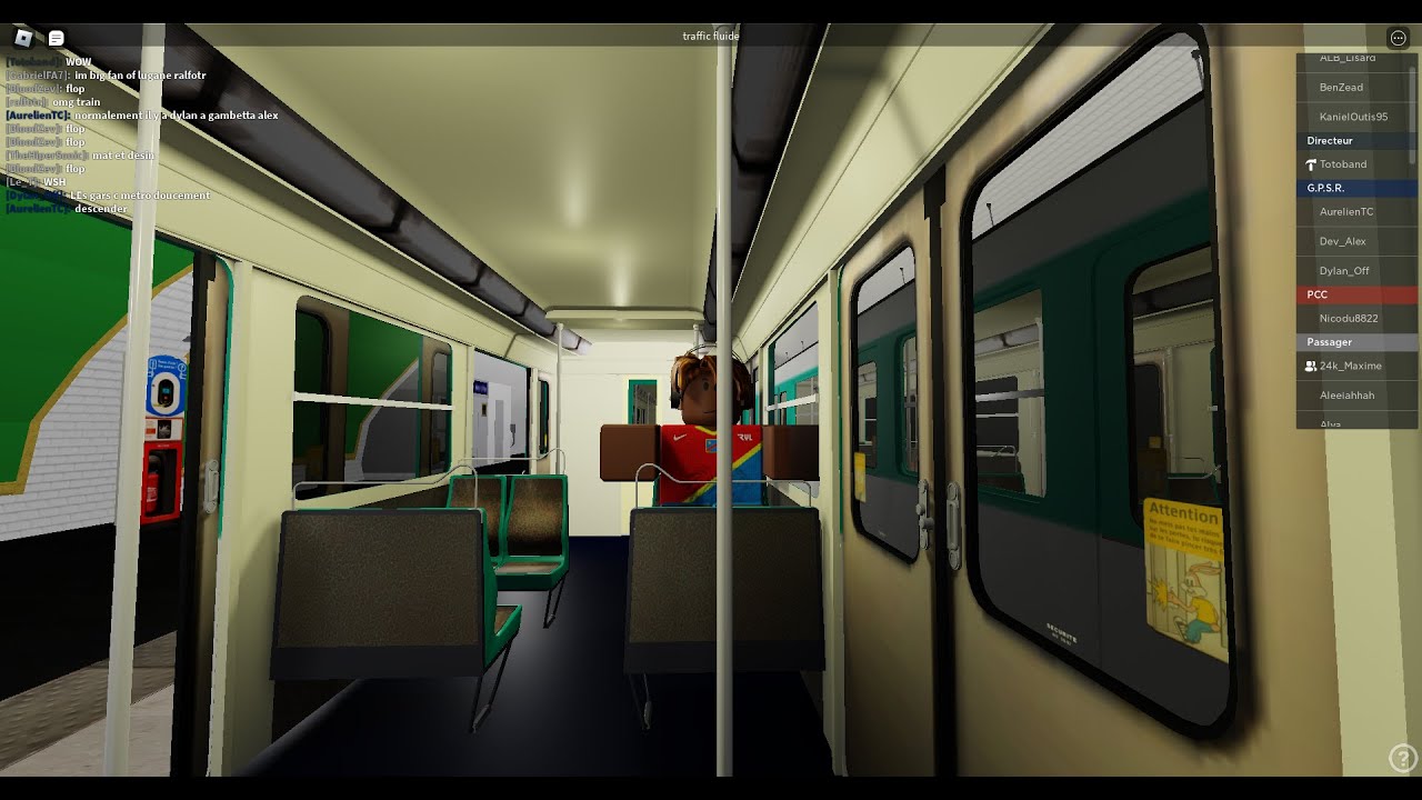 Ligne 3bis du metro parisien | Roblox | MF67 | Trajet complet + Spotting sur les station