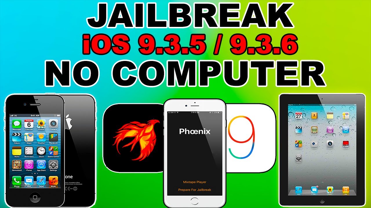 Джейлбрейк iOS 9.3.6/9.3.5 без компьютера | Джейлбрейк iPhone 4S/iPad 2/3/iPadMini 1 | Джейлбрейк...