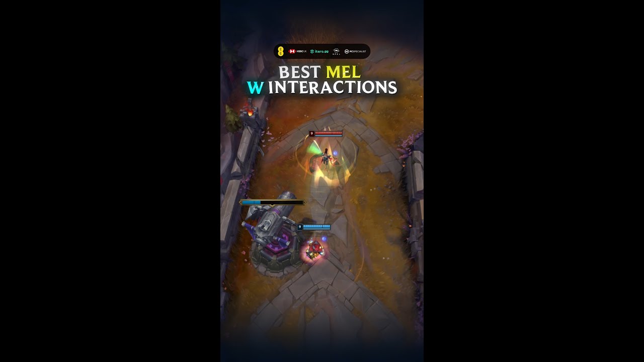 Best Mel W Interactions #leagueoflegends #leaguetips #leaguetricks