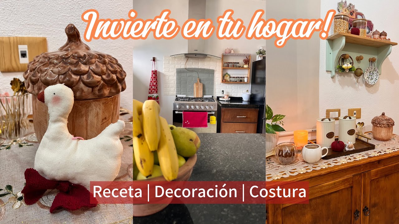 🍂 Una casita con cocina acogedora || Mi día como ama de casa 💕 #HogaresQueInspiran