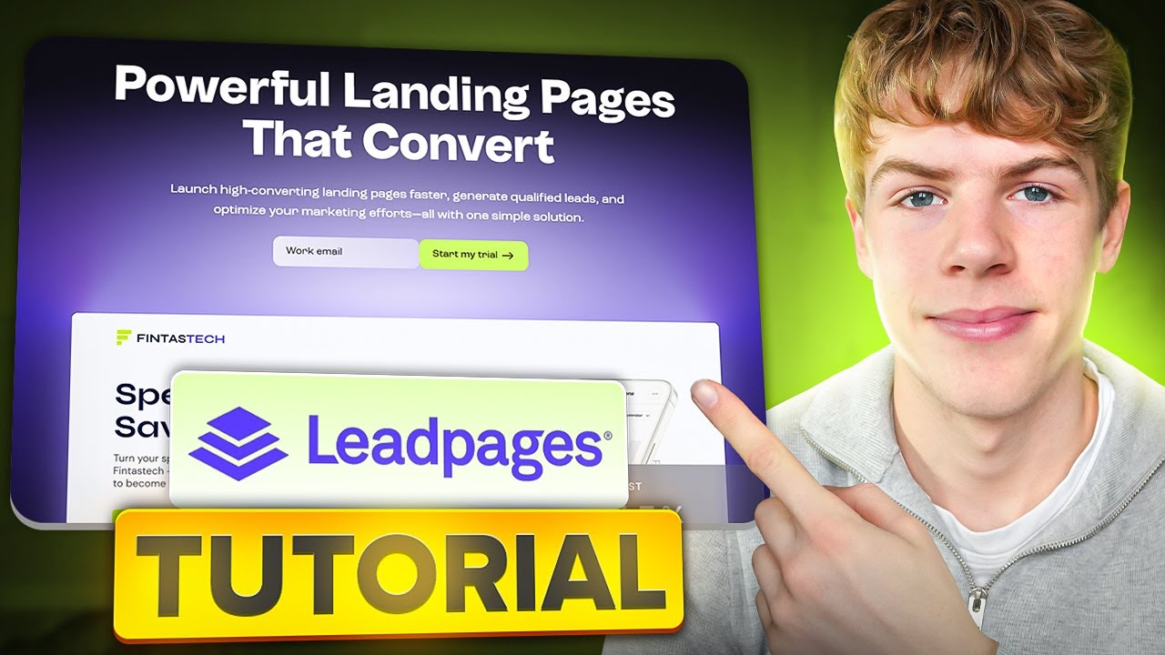 How To Use Leadpages (2026) &ndash; Full Walkthrough for Beginners