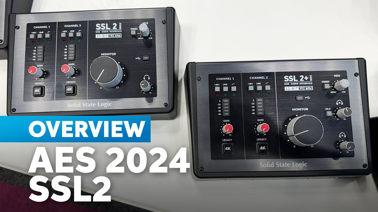 AES 2024: SSL2 Audio Interface