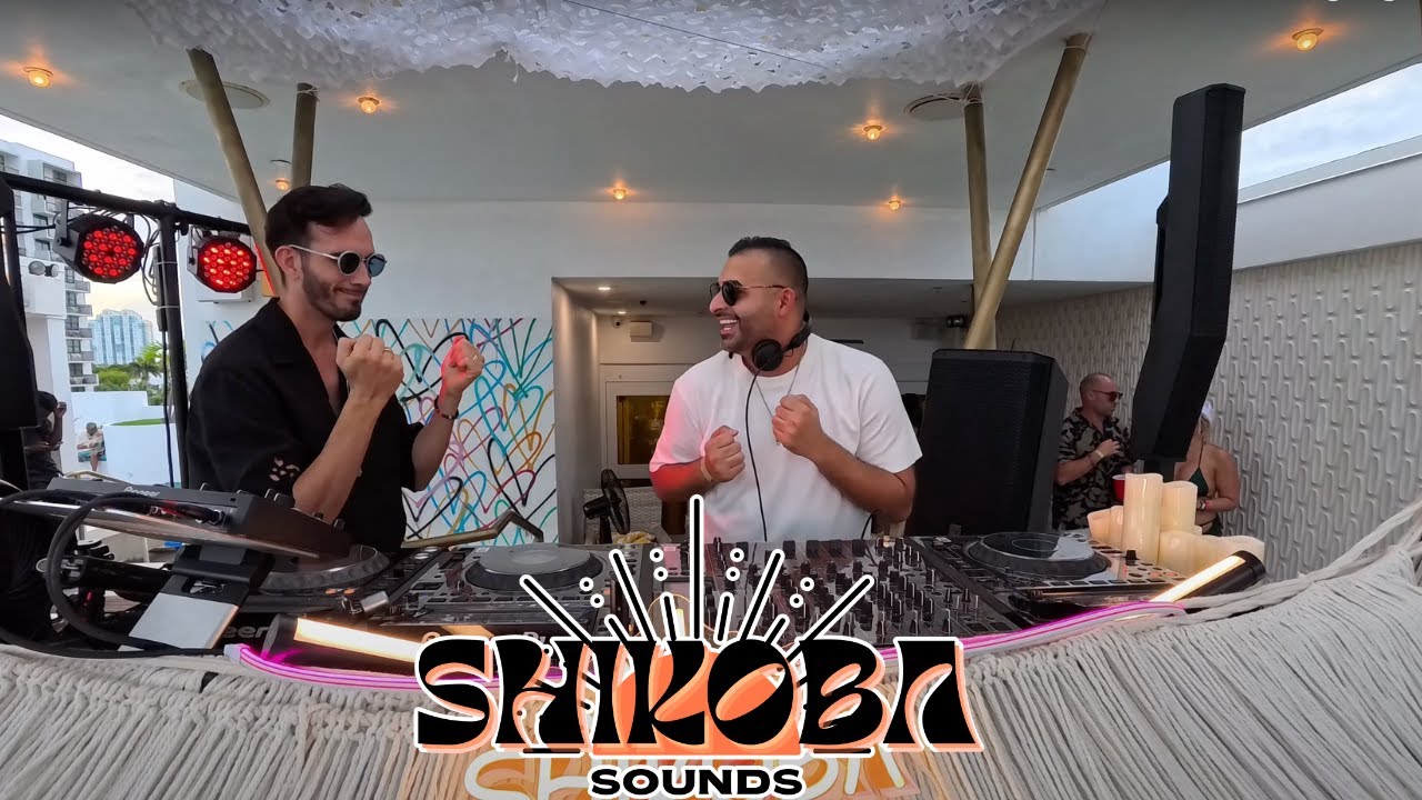 SHIKOBA SUMMER - Afro Melodic Techno - Pool party Miami Beach zetta b2b matu