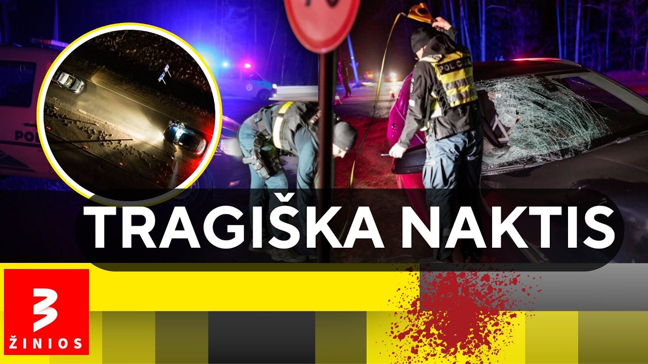 Mirtinas smūgis Vilniaus rajone: pėsčiasis žuvo po policininkės BMW ratais