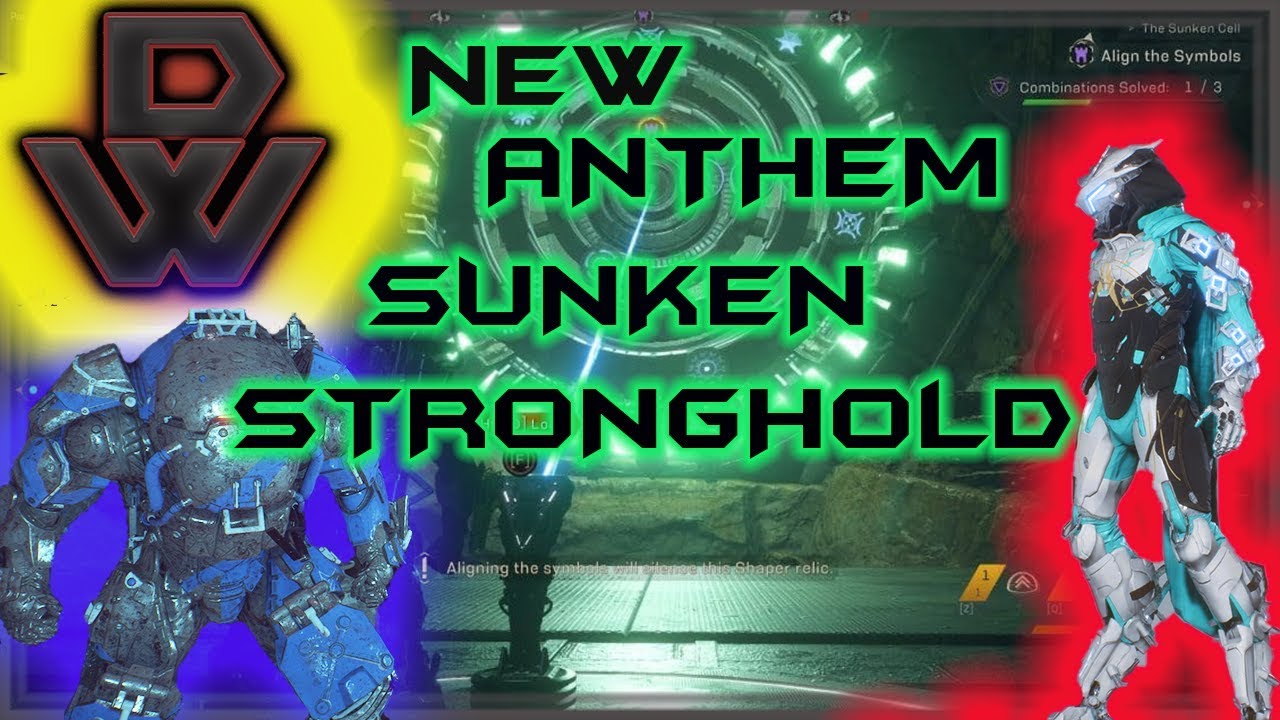 ANTHEM COMPLETE NEW STRONGHOLD SUNKEN (FULL MISSION) WITH LIVE COMMENTARIES