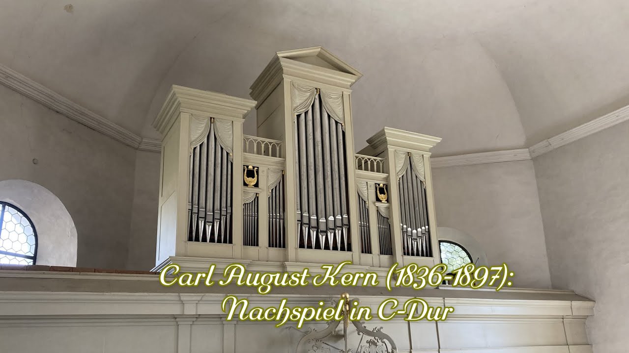 Carl August Kern (1836-1897): Nachspiel in C-Dur