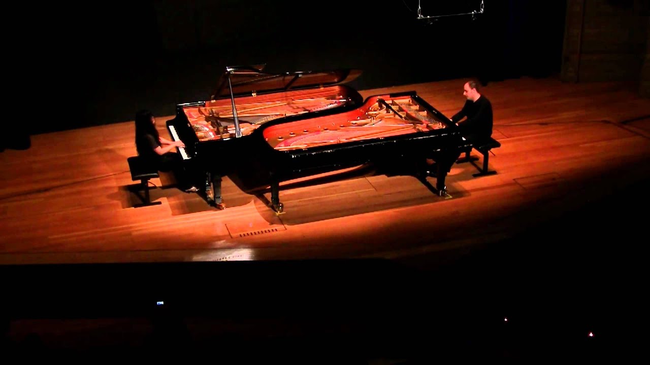 Chopin Rondo op.73  Piano Duo Tsuyuki & Rosenboom