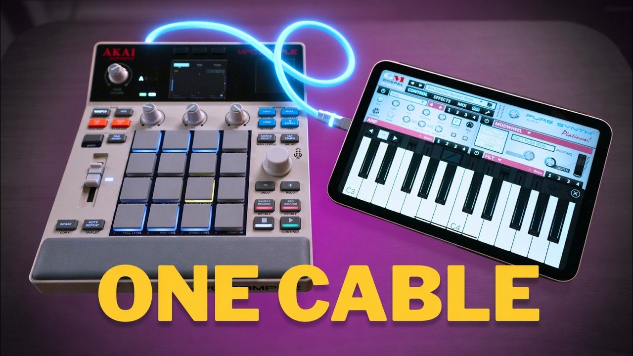 I Turned My MPC Sample Into a Full Workstation&hellip; Using Just an iPad 🤯