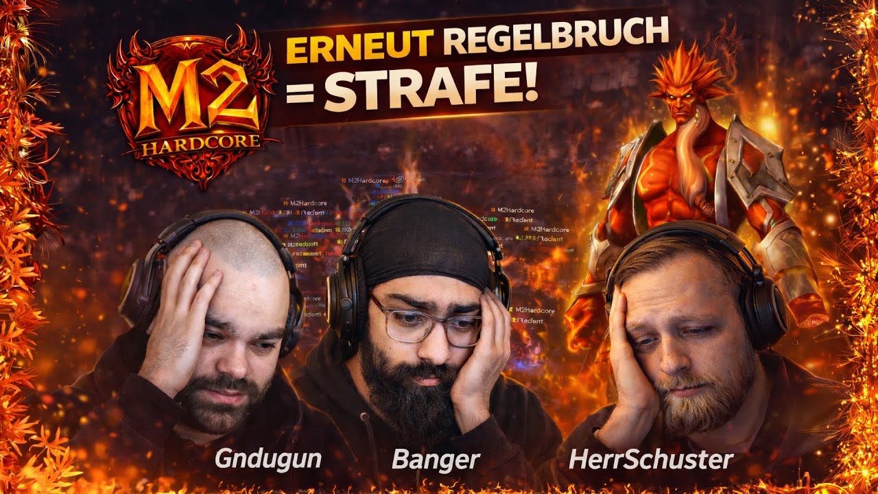 M2Hardcore Event - Strafe für Gndugun, HerrSchuster & Banger