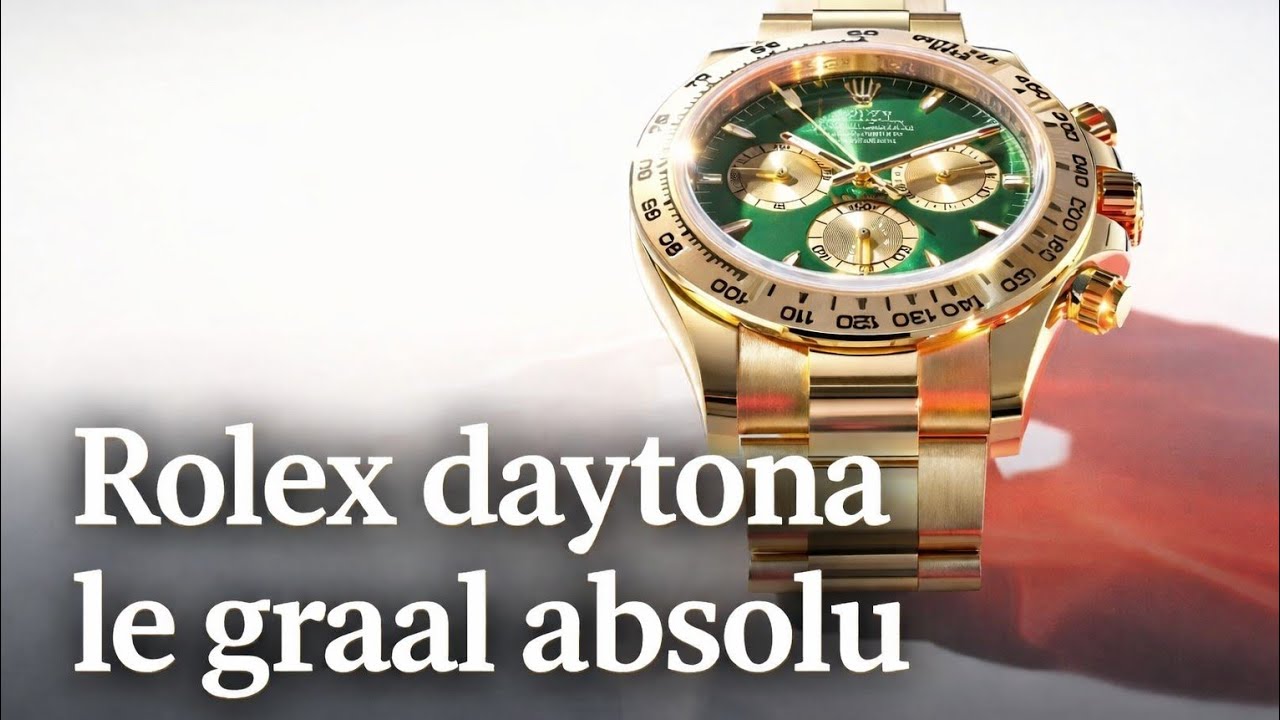 La rolex daytona ,le graal absolu