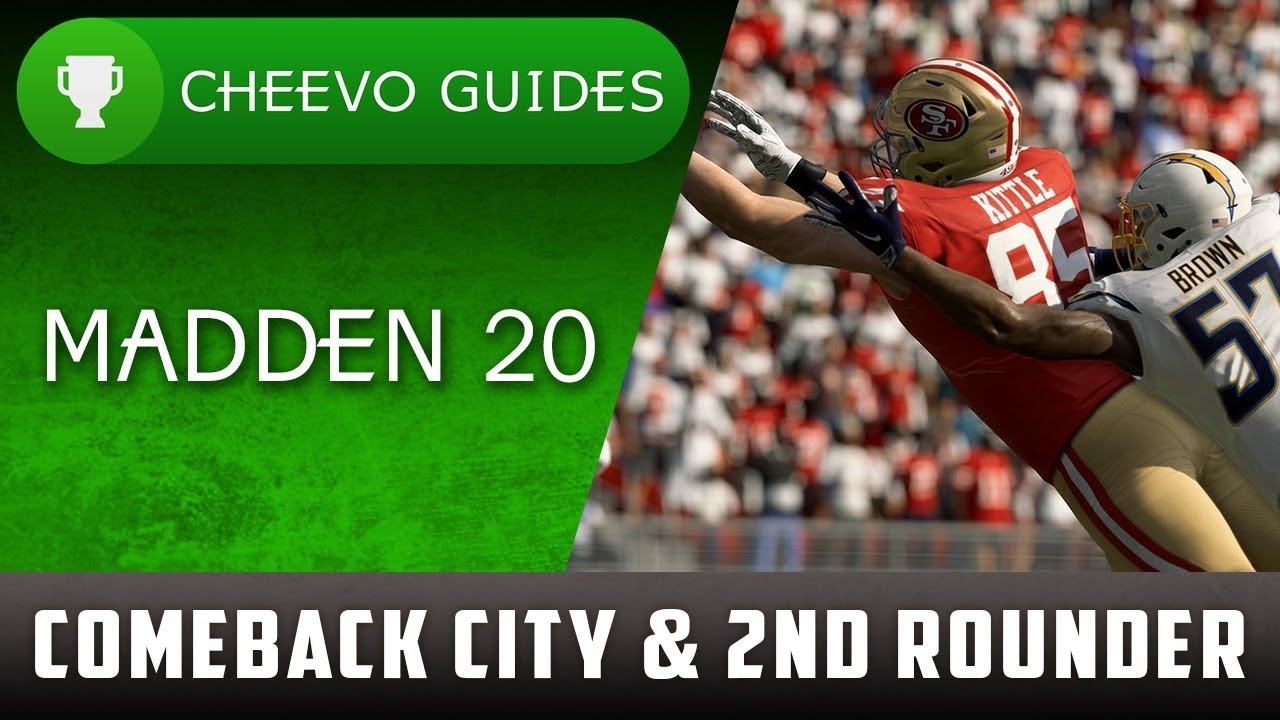MADDEN NFL 20 - Comeback City & 2nd Rounder | Achievement Guide