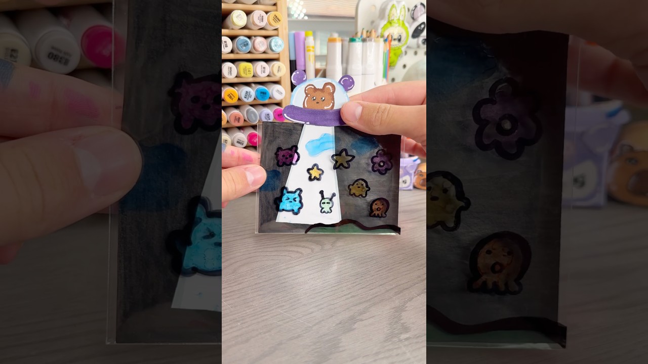 🛸Magic Mini DIY!? #papercraft #cutecrafts #miniecraft #crafts #crafts #cute #magic