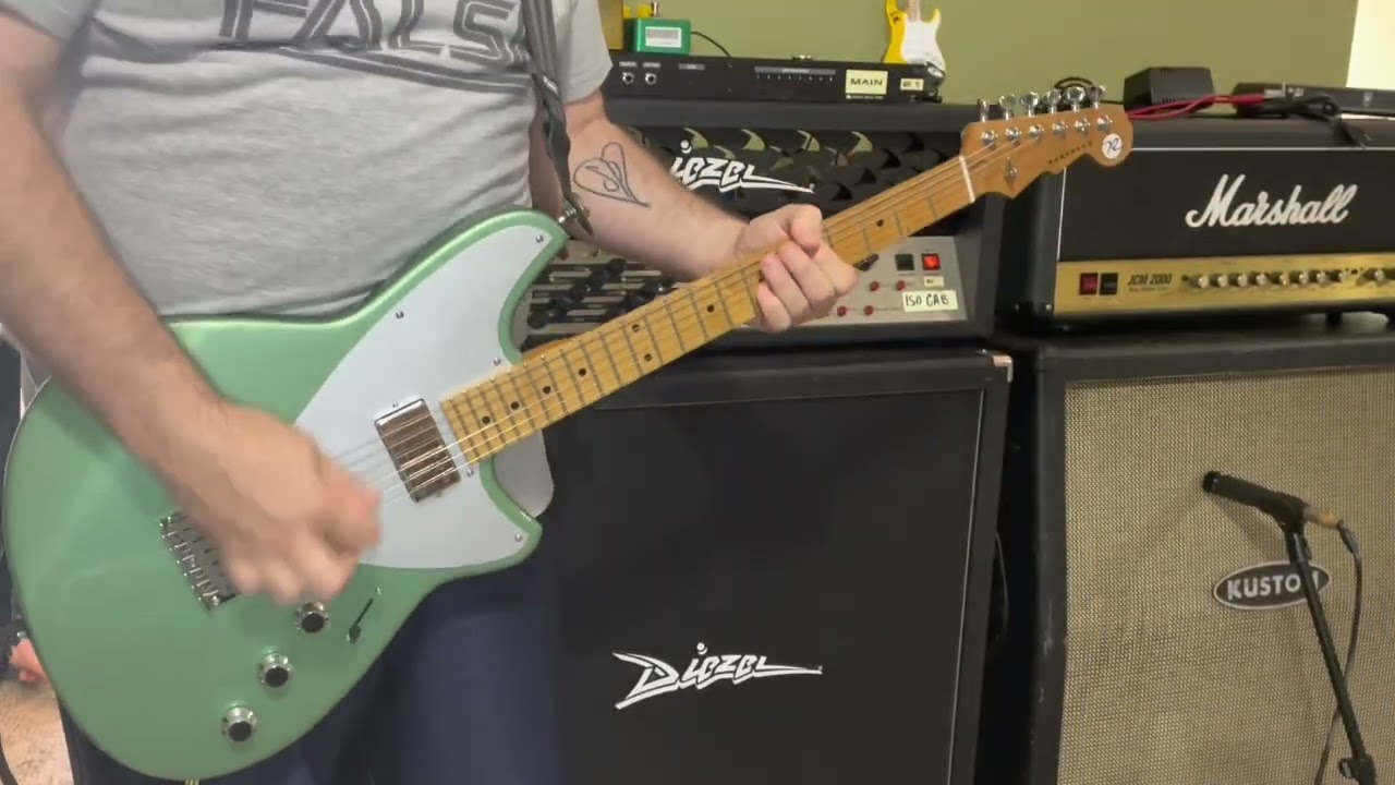 Reverend Billy Corgan BC1 + Z-One Prototype comparison Smashing Pumpkins Diezel VH4