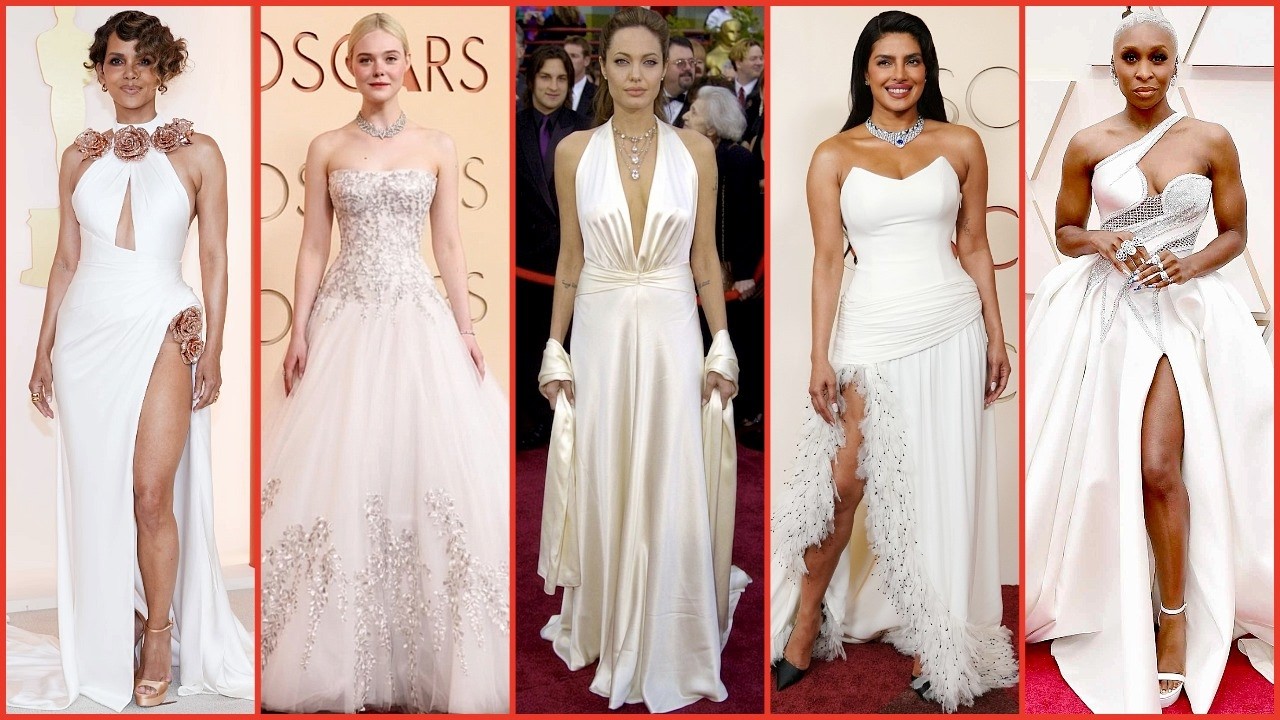 Top 15 Best WHITE Dresses at the Oscars!