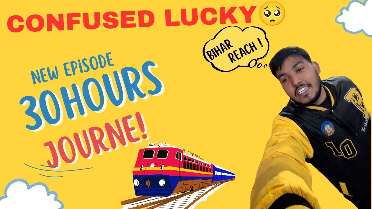 Bihar Reach! 🚂 24 Hours ki Train Journey aur Dost ka Surprise