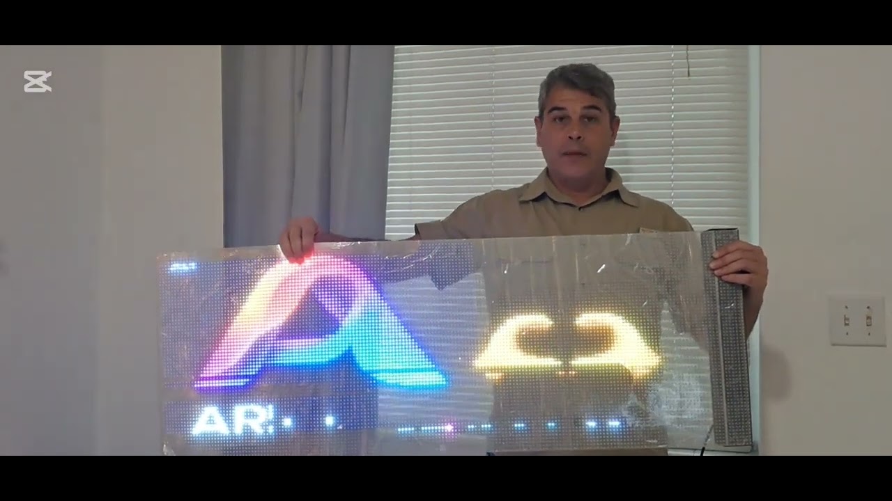 Pantalla Led Flexible Trasl&uacute;cida