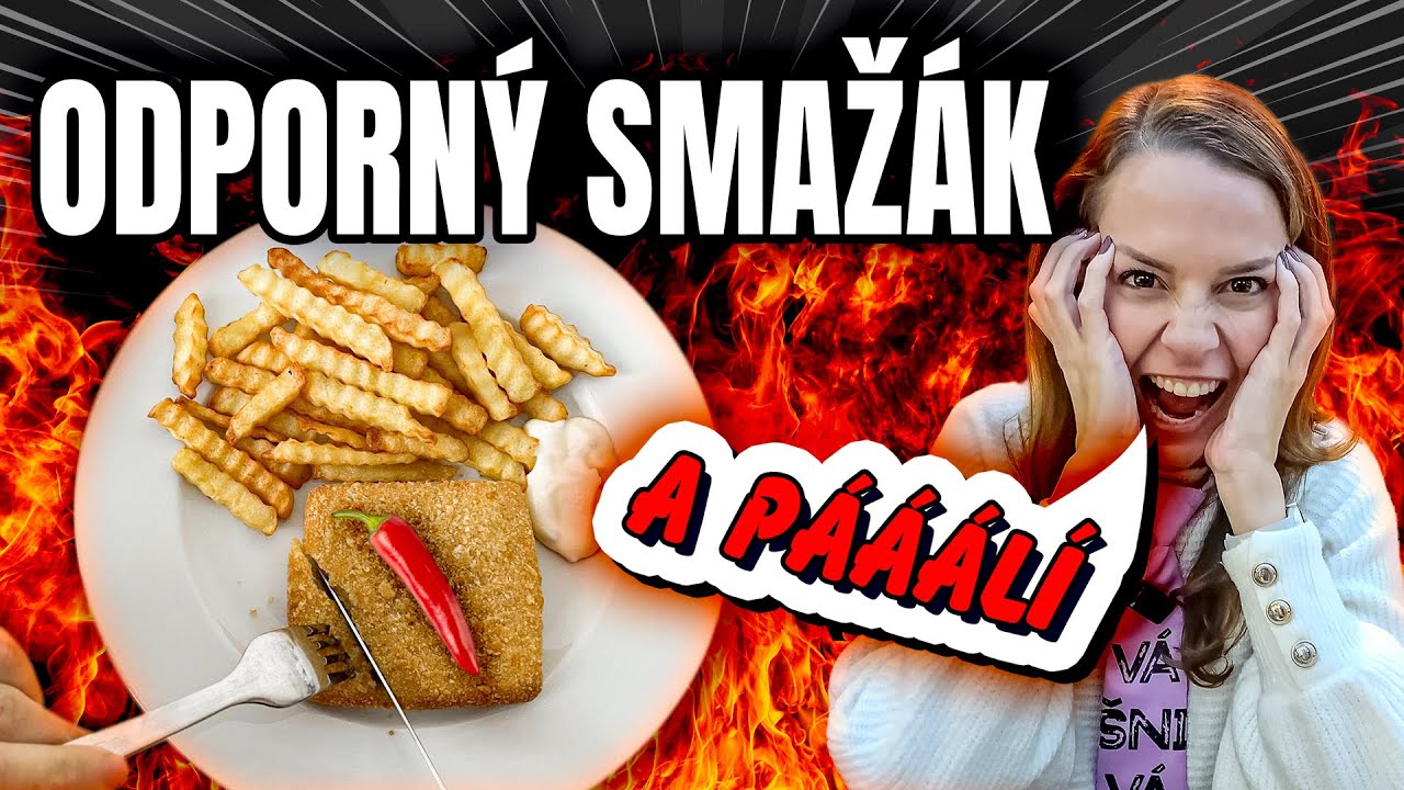 OFICIÁLNĚ NEJHORŠÍ SMAŽÁK V ČESKU! Navíc to PÁLÍ! #jídlo #restaurace