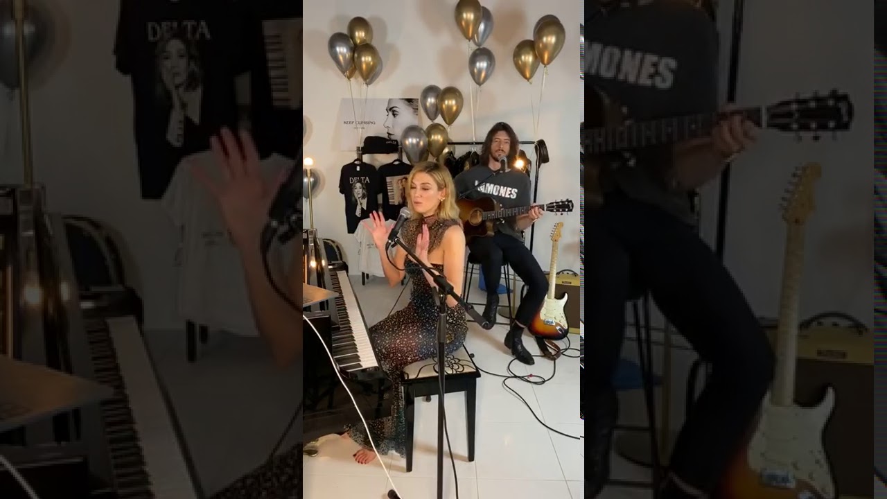 Delta Goodrem on Instagram Live - 1st October 2020 -  | 