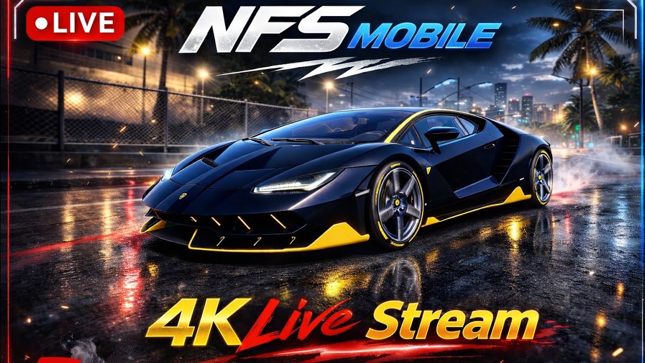 NFS Mobile 4K LIVE 🔥 Lamborghini Centenario MAX SPEED! Gameplay 