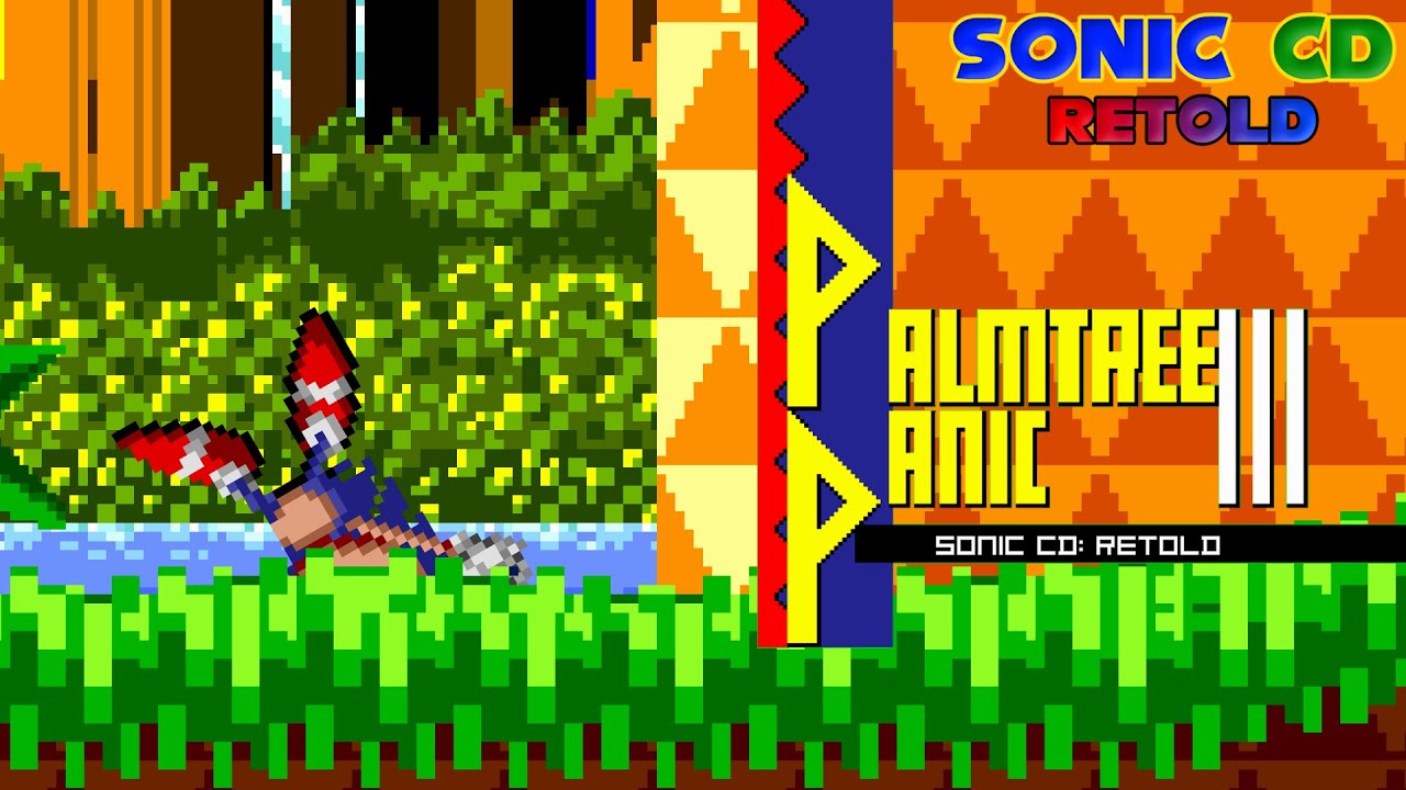 Sonic CD: Retold [Palmtree Panic] (Sprite Animation)