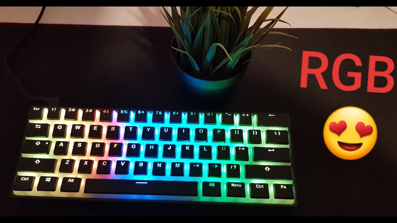 GamaKay MK61 - All 13 RGB effects/Light modes