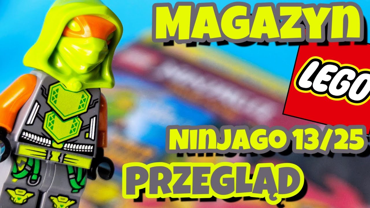 Ninja FRAK w gazetce ! / Magazyn LEGO NINJAGO nr 13/2025 / Recenzja
