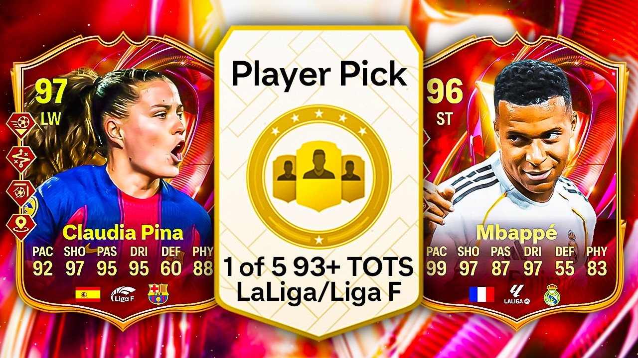 30x 93+ ВЫБОР ИГРОКОВ LALIGA/LIGA F TOTS! 😨 FC 26 Ultimate Team