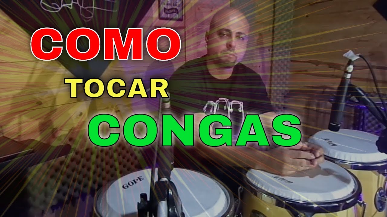 Golpes e técnicas para congas com Fernando Freitas   -  Conga technique with Fernando Freitas