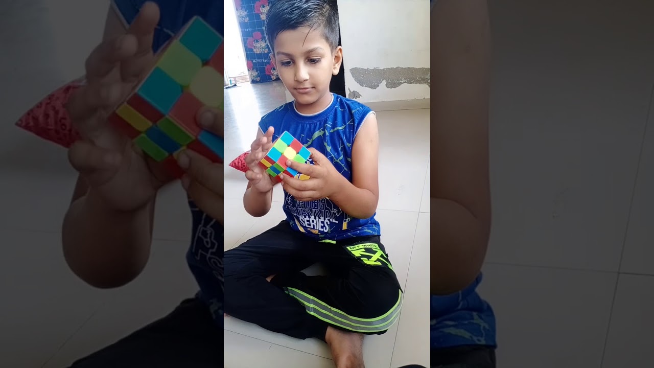 I am a best cube solver  Het shah cube solve in 5 to 10 second