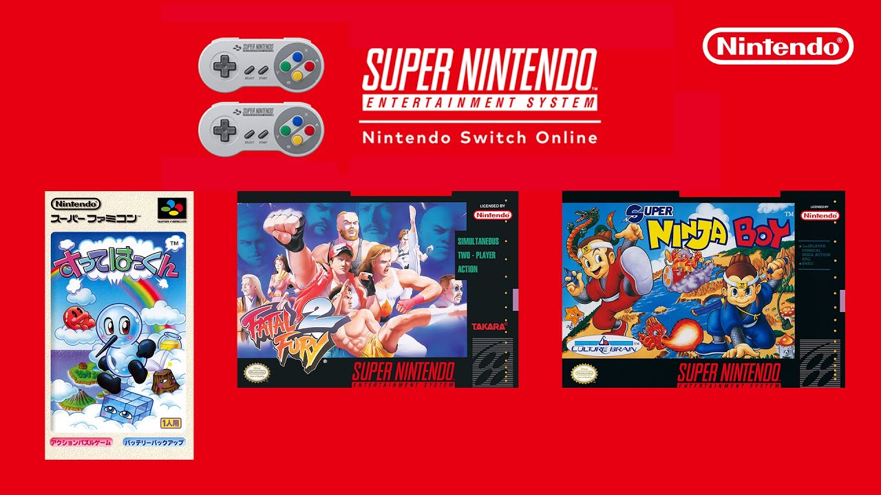 Play FATAL FURY 2 and more classic Super NES games with Nintendo Switch Online!