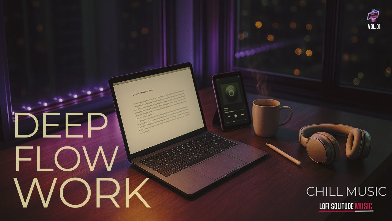 WORK MUSIC I Skyline Focus &ndash; Deep Chill Workspace Beats for City Nights