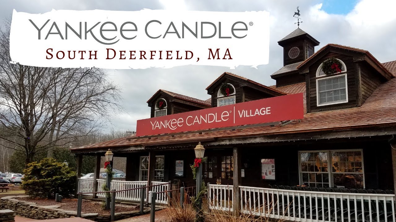 Yankee Candle Flagship Village Tour | South Deerfield, MA
