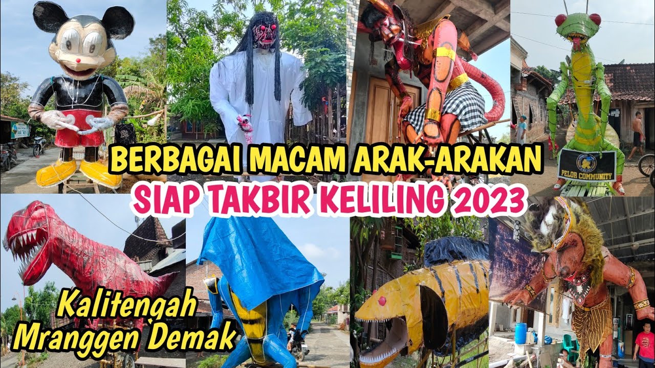 Terbaru‼️Inilah Berbagai Macam Arak-arakan Yang Siap Memeriahkan Takbir Keliling 2023