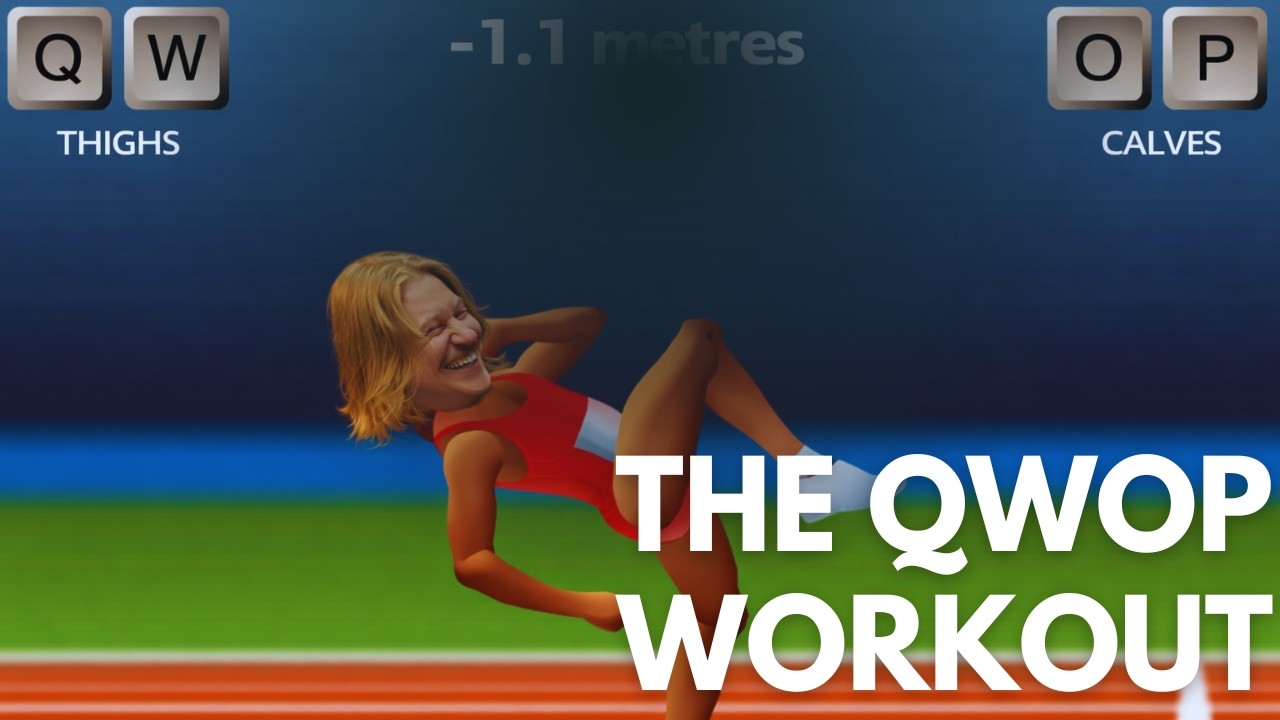 Playing QWOP in the GYM?!