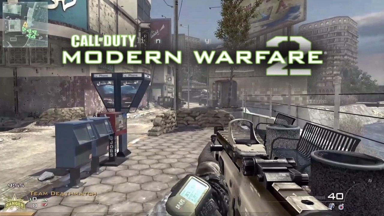 Call of Duty: Modern Warfare 2 (2009) Gameplay - Team Deathmatch