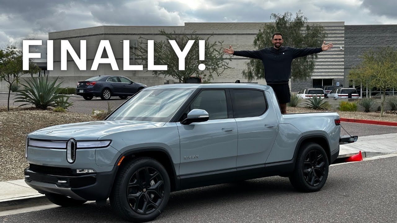 Принимаю доставку моего Rivian R1T!