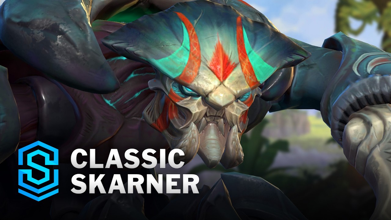 Classic Skarner Wild Rift Skin Spotlight