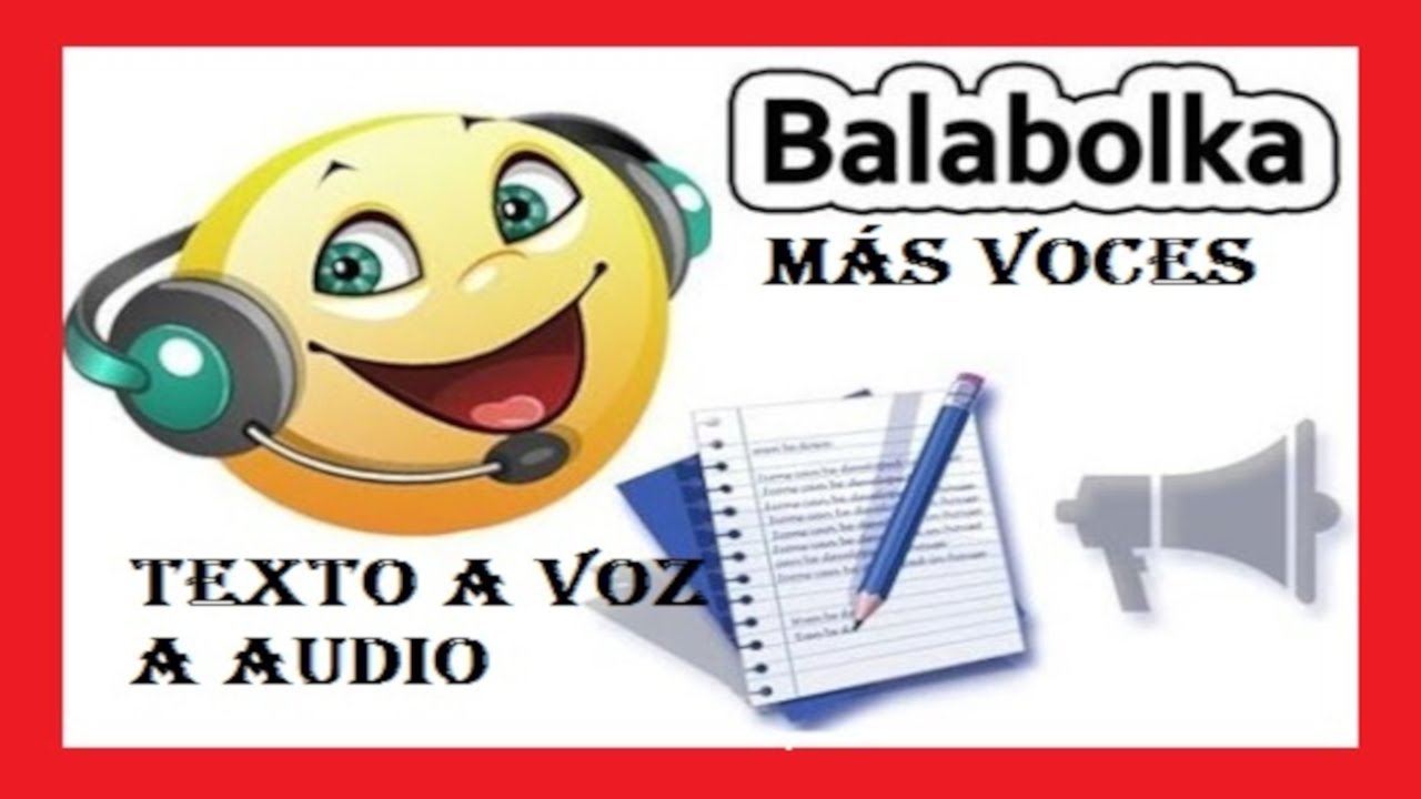 BALABOLKA instalación + VOCES en ESPAÑOL otros IDIOMAS APRENDIZAJE FÁCIL Y RÁPIDO