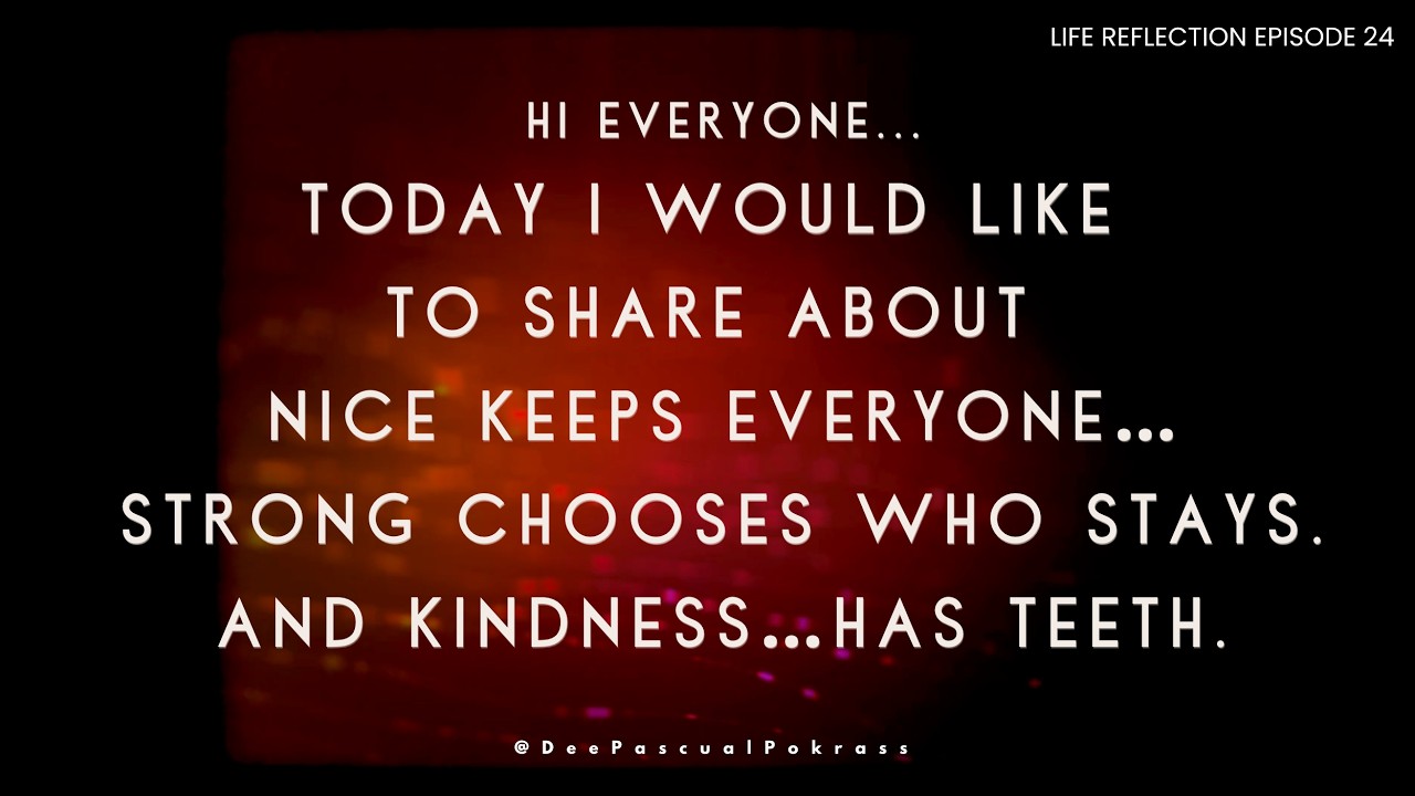 🌸 Life Reflection EP24 | Kindness Has Teeth  😄🎭✨#shortvideo #life #reflection