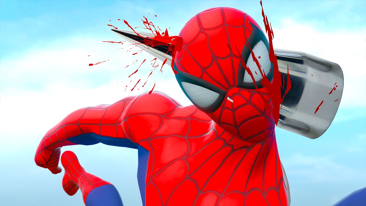 Spiderman Euphoria Ragdoll Physics #218