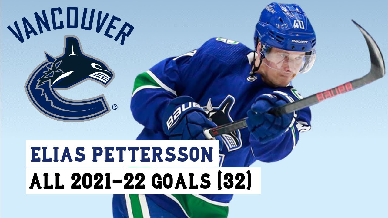 Elias Pettersson (#40) All 32 Goals of the 2021-22 NHL Season