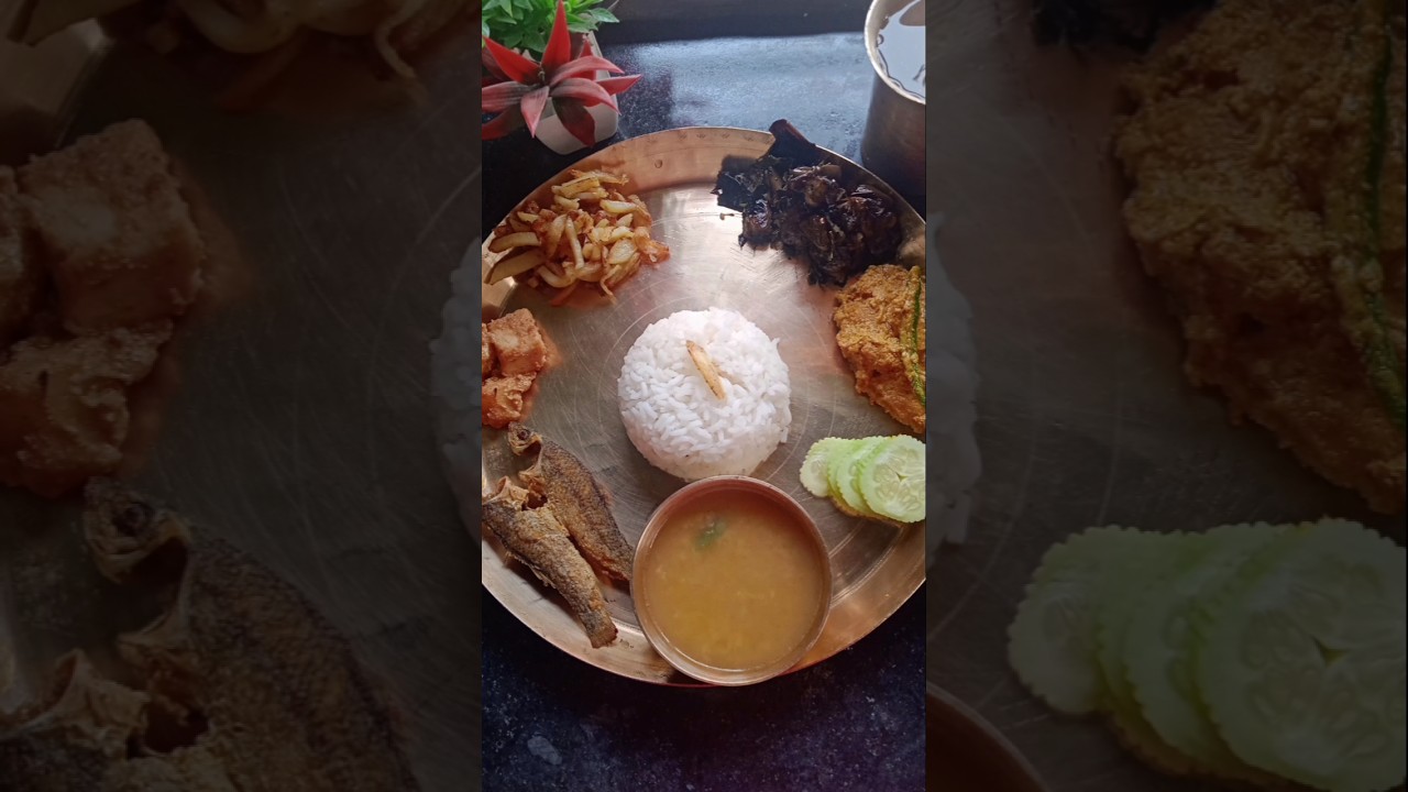 Lunch thali ❤ #food #lunch #foodie #viral #shorts