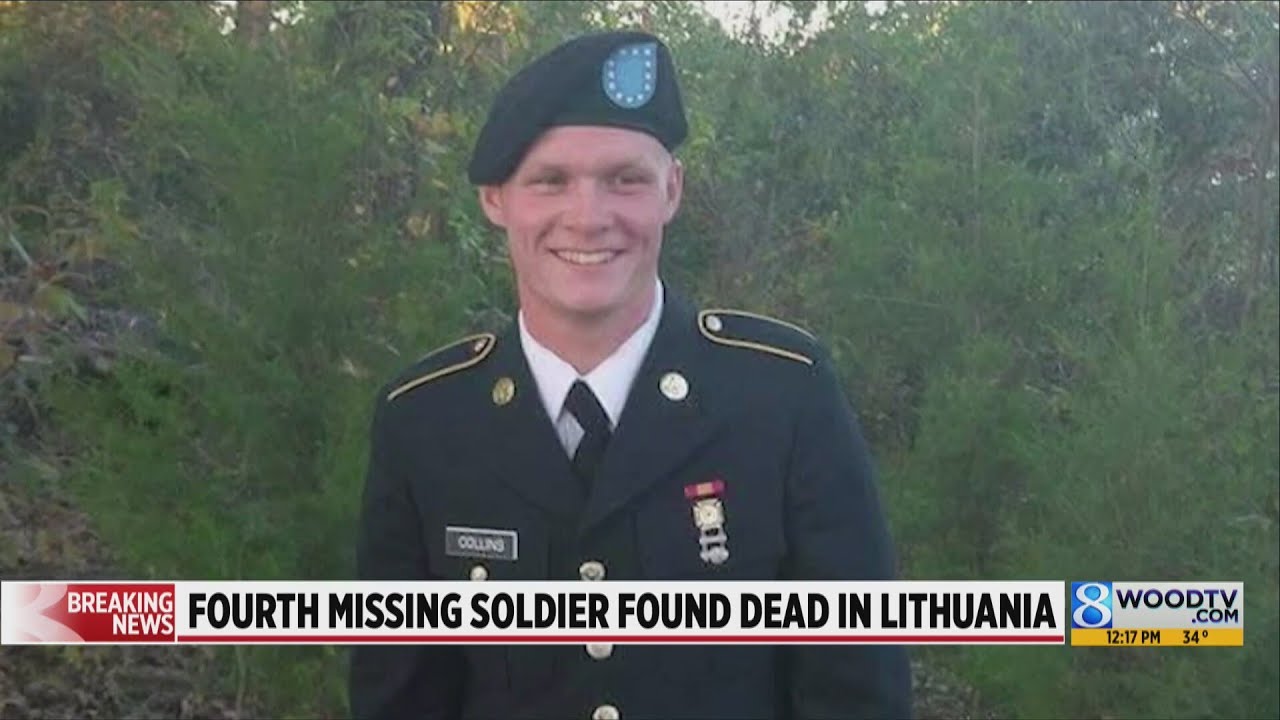Missing soldier with West Michigan ties found dead in Lithuania