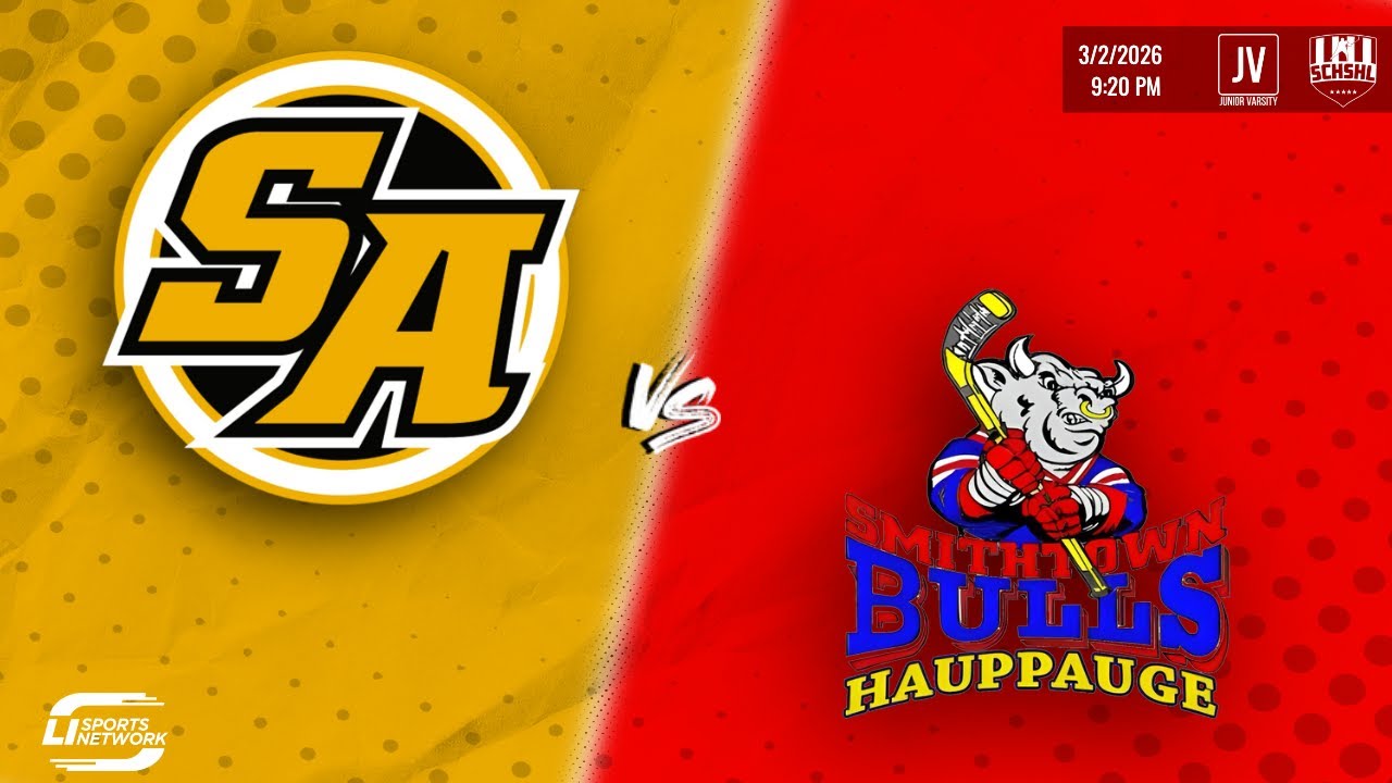 SCHSHL JV Hockey | St. Anthony's Gold vs Smithtown/Hauppauge Red
