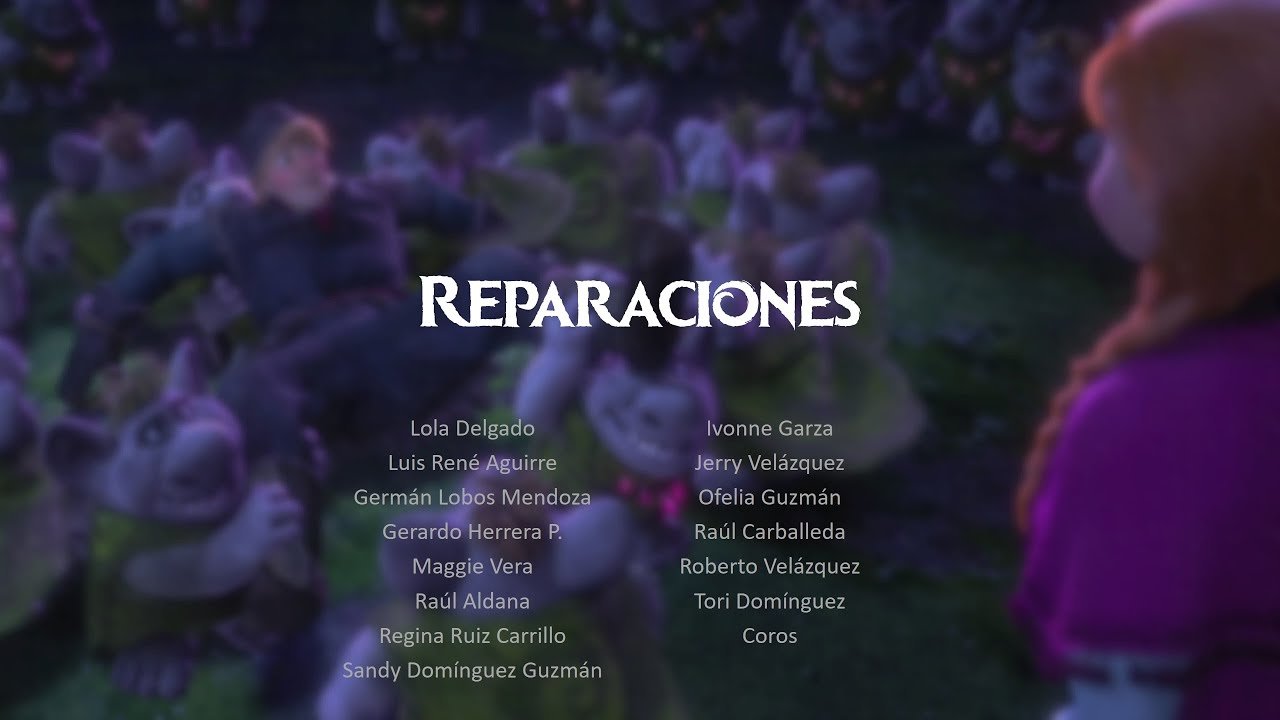 Reparaciones letra