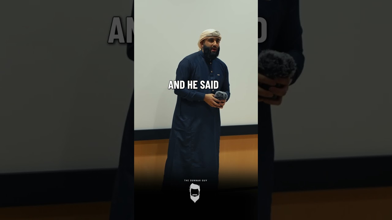 Arrogant man gets shut up for life by Islamic scholar