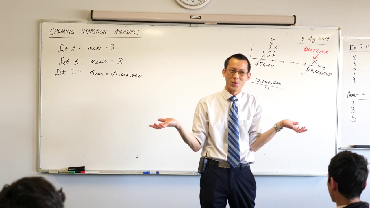 Choosing Statistical Measures