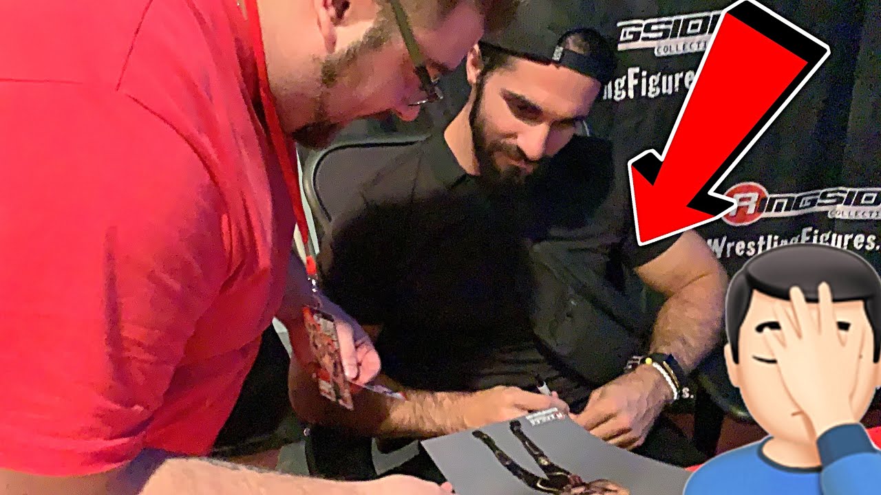 ANNOYING SETH ROLLINS! MEETING WWE SUPERSTARS at RINGSIDEFEST 2019 VIP EXPERIENCE